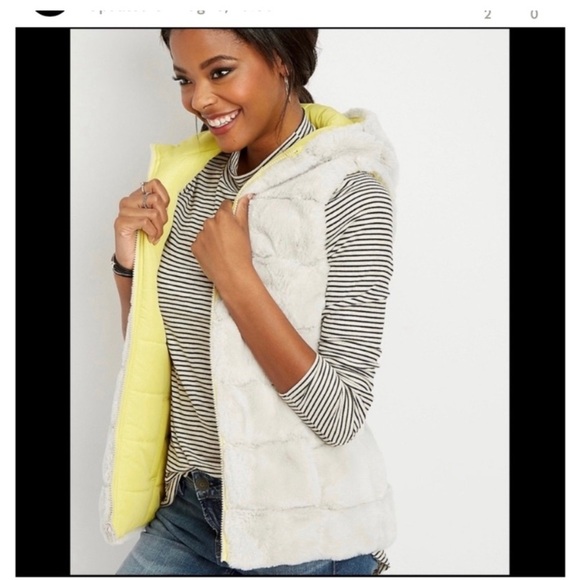 Maurices Jackets & Blazers - MAURICES Reversible Puffer Vest